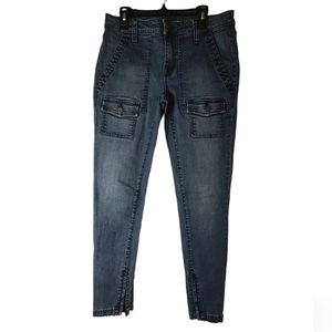Joie So-Real Skinny Jeans with side Ankle zipper Sz.28